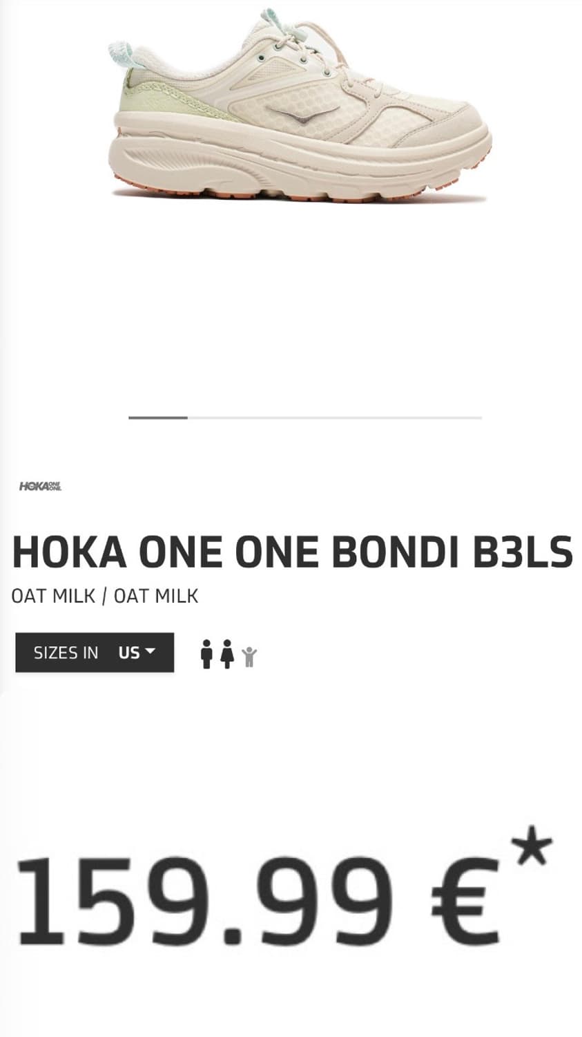 호카 BONDI B3LS 280사이즈 상품이미지9