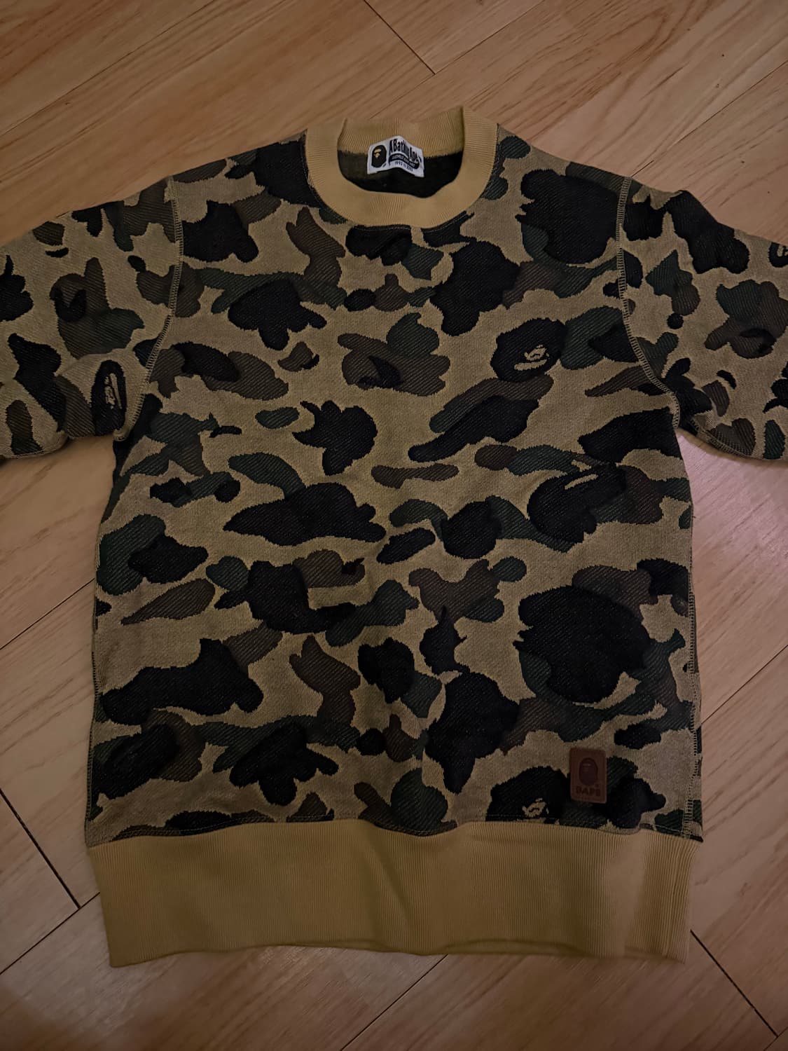 Bape 베이프 카모 맨투맨 상품이미지4