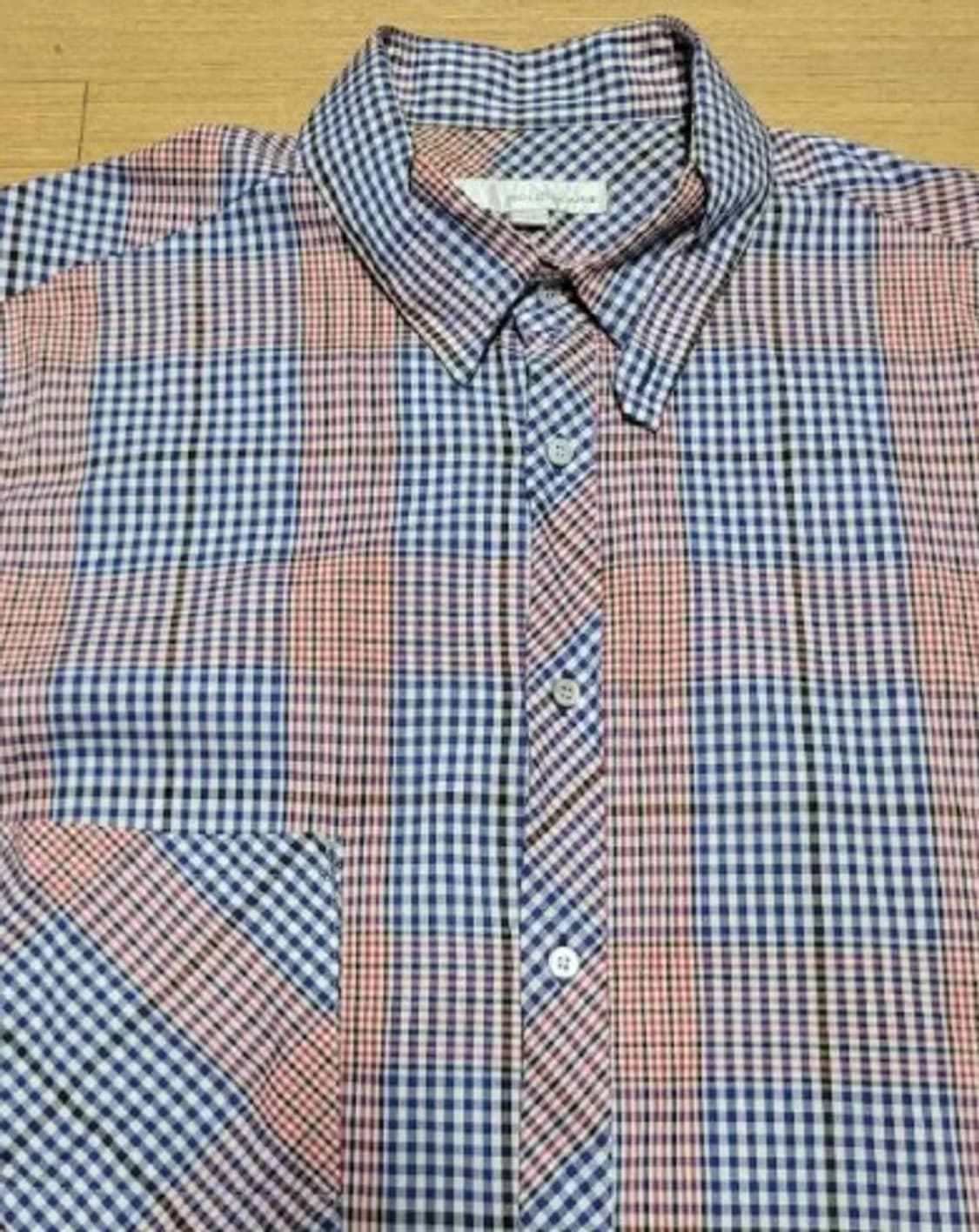 솔리드옴므 남성 체크긴팔셔츠 110 상품이미지1