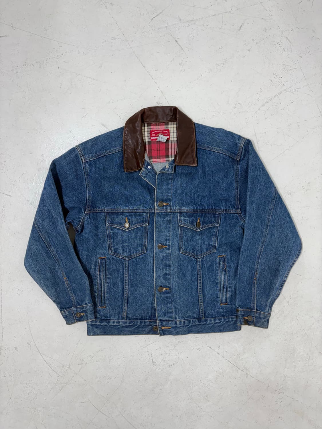 90's Marlboro Country Denim Trucker JK 상품이미지1