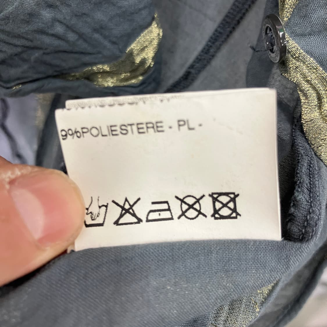 비비안 웨스트우드 앵글로매니아 골드 루렉스 스트라이프 파이럿 셔츠 38 상품이미지9