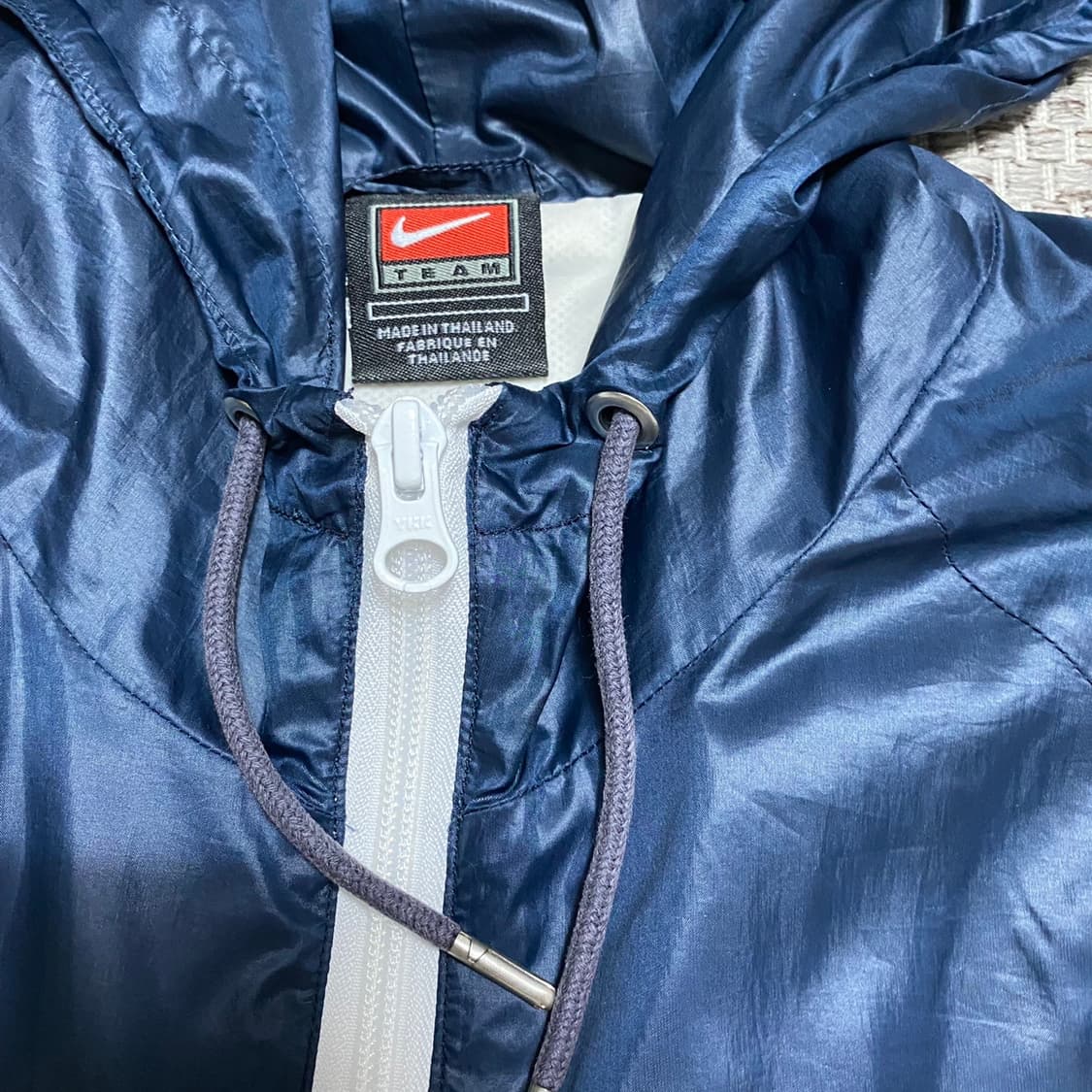 [L] 나이키 빅로고 크롭 투웨이 바람막이 상품이미지4
