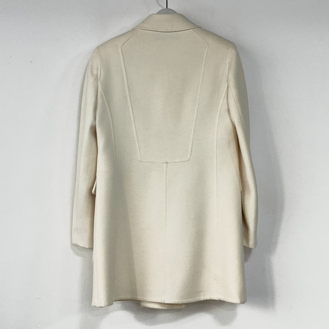 발렌티노 러플 디테일 울 캐시 코트 상품이미지4