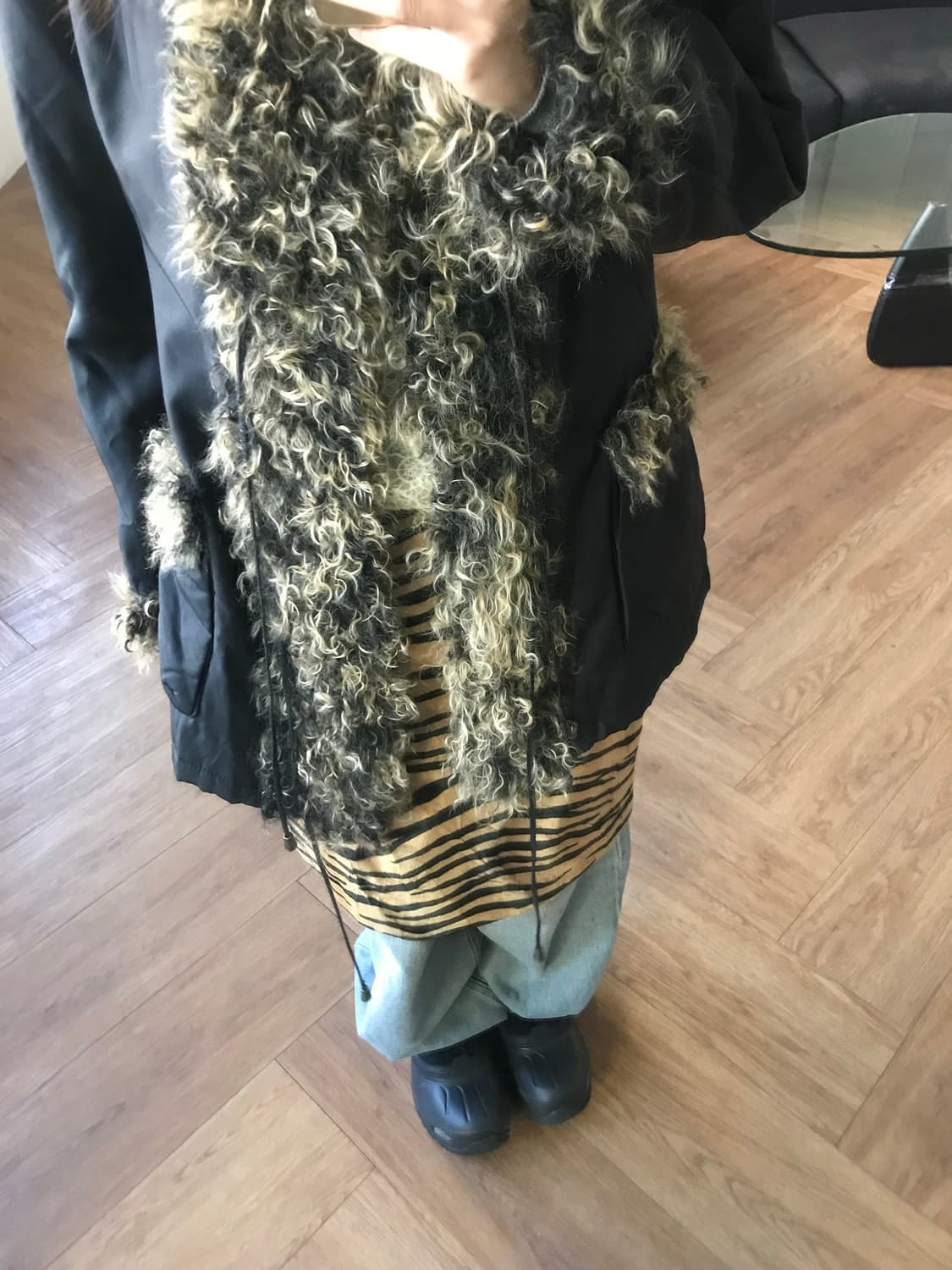 vintage fur jumper 상품이미지4