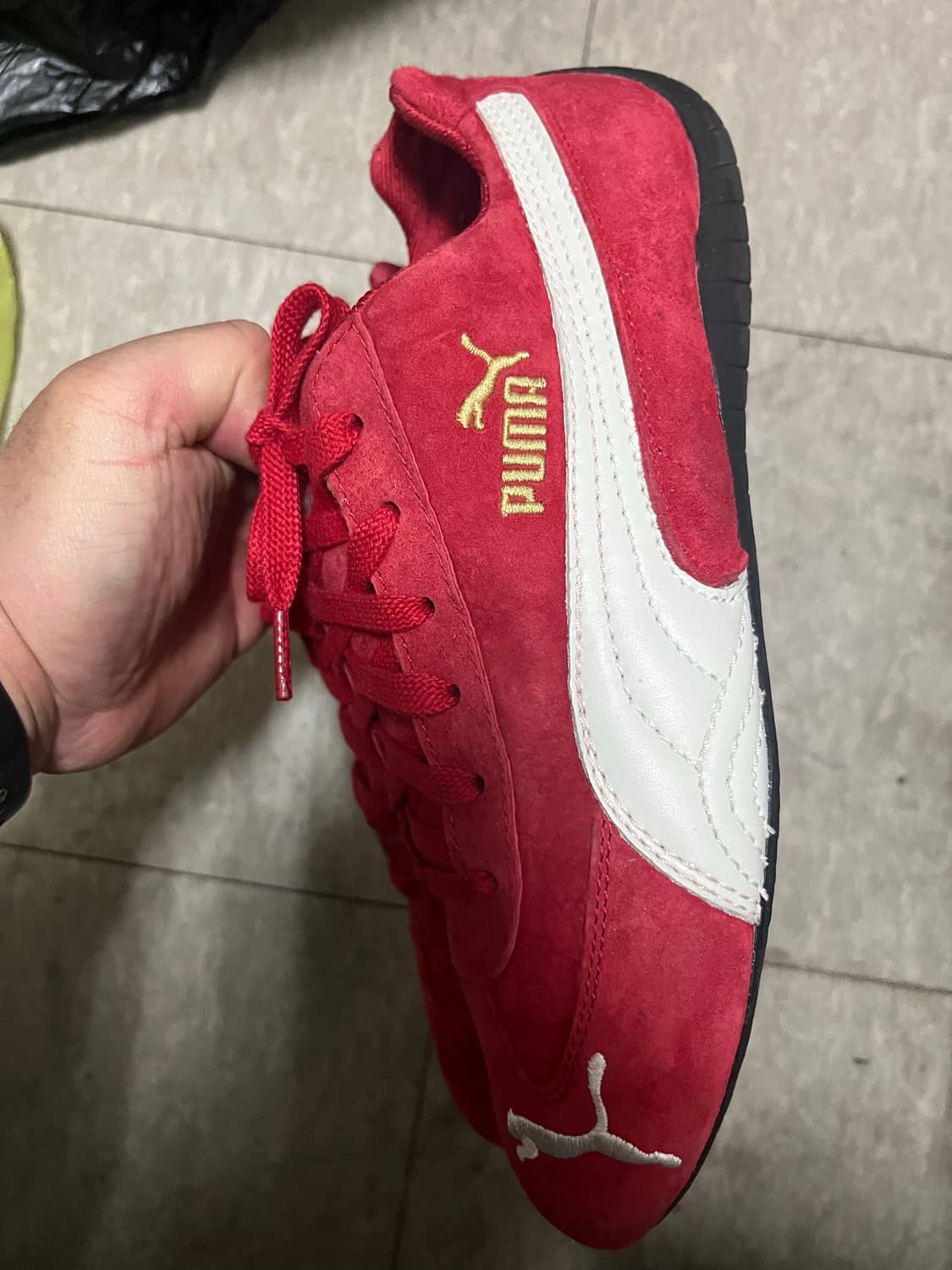 푸마 스피드캣 스웨이드 레드 상품이미지2