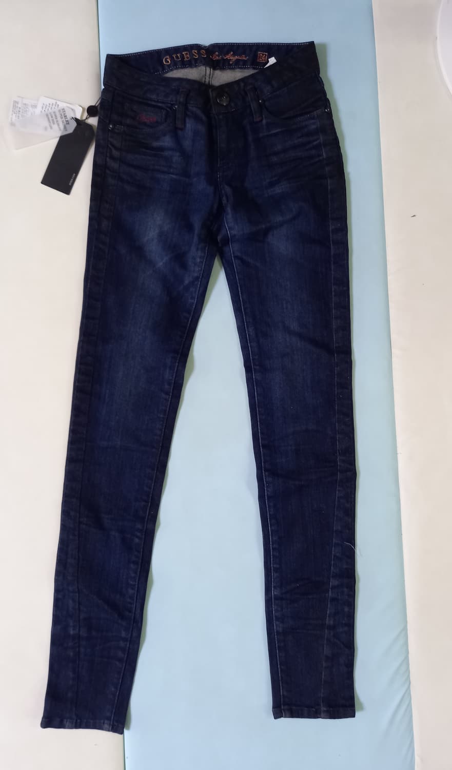 새상품 여성44  게스 워싱진청스판청바지 상품이미지1