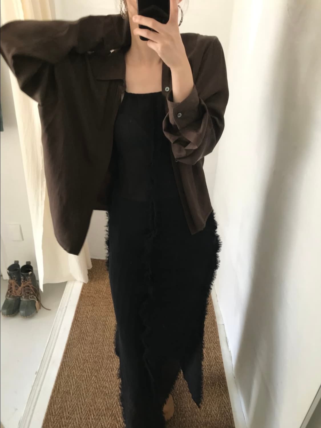 PERVERZE Sheer slip dress 상품이미지3
