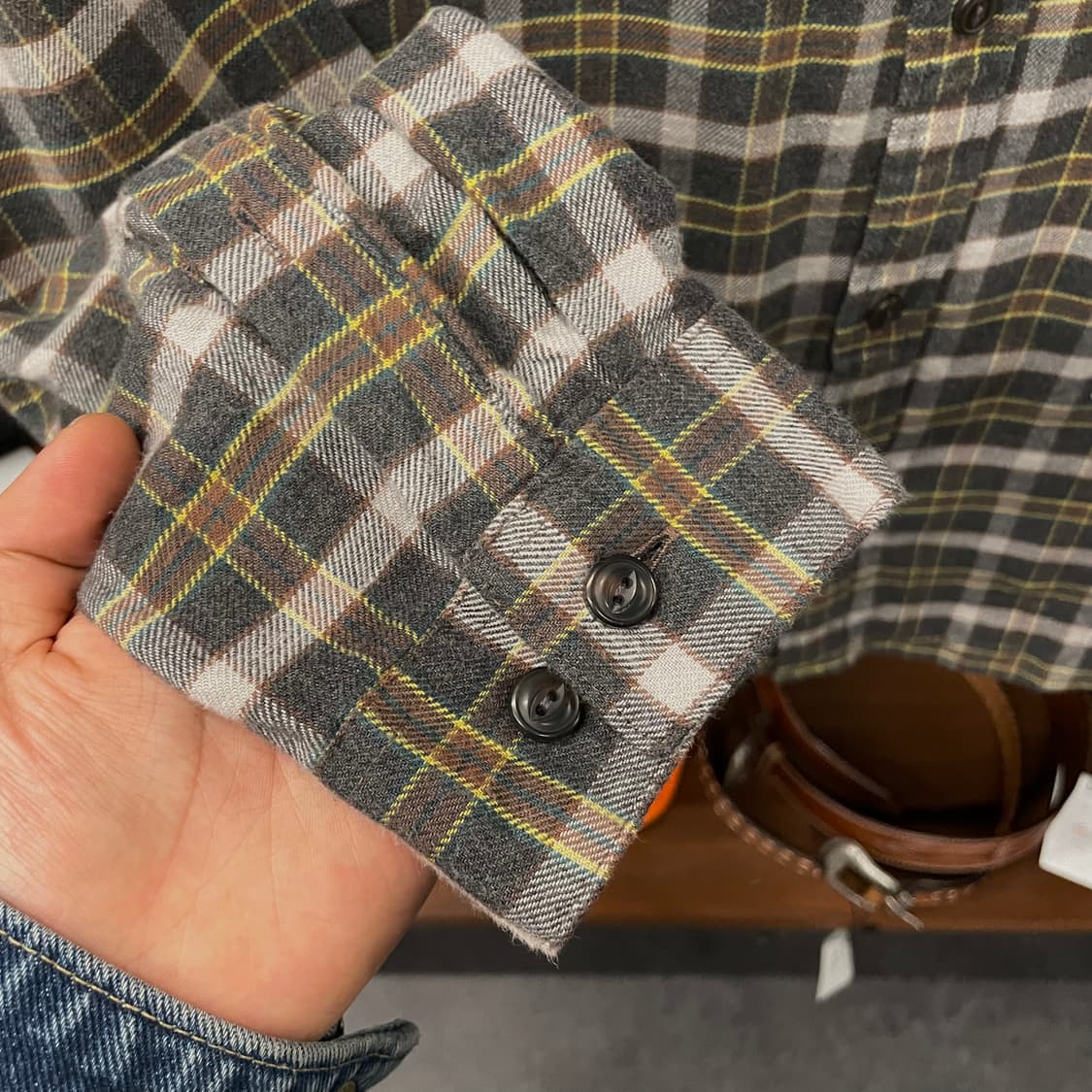 FA19 파타고니아 멀티 체크 오가닉 코튼 포켓 셔츠 상품이미지6