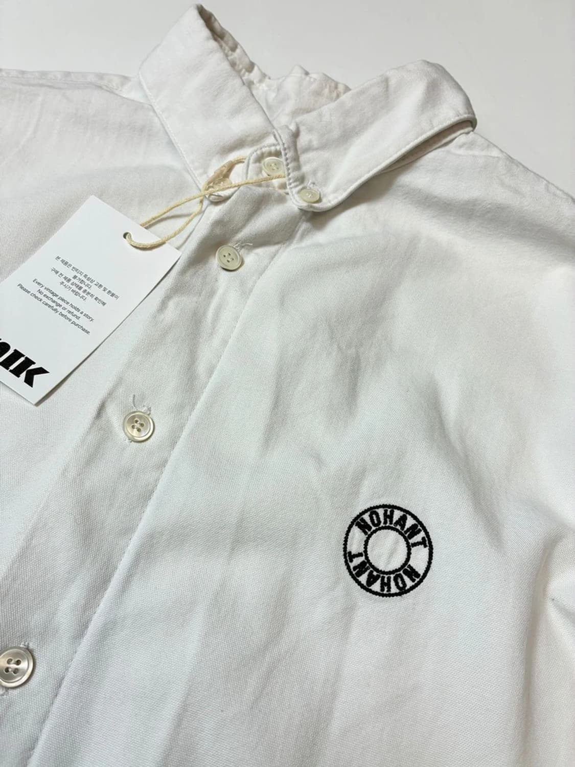 노앙 NOHANT 릴렉스드 옥스포드 셔츠 PN8376 상품이미지3