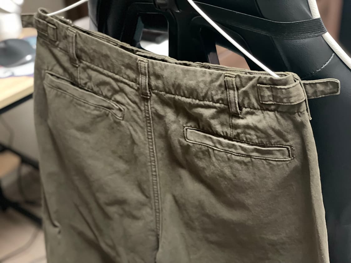 퍼티그 비조 캔버스 코튼 팬츠 새상품 상품이미지6