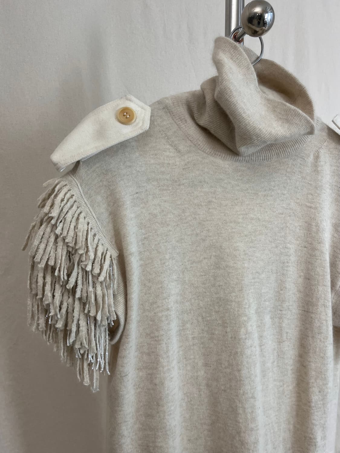 Sacai Fringe Turtle Neck Top 상품이미지4