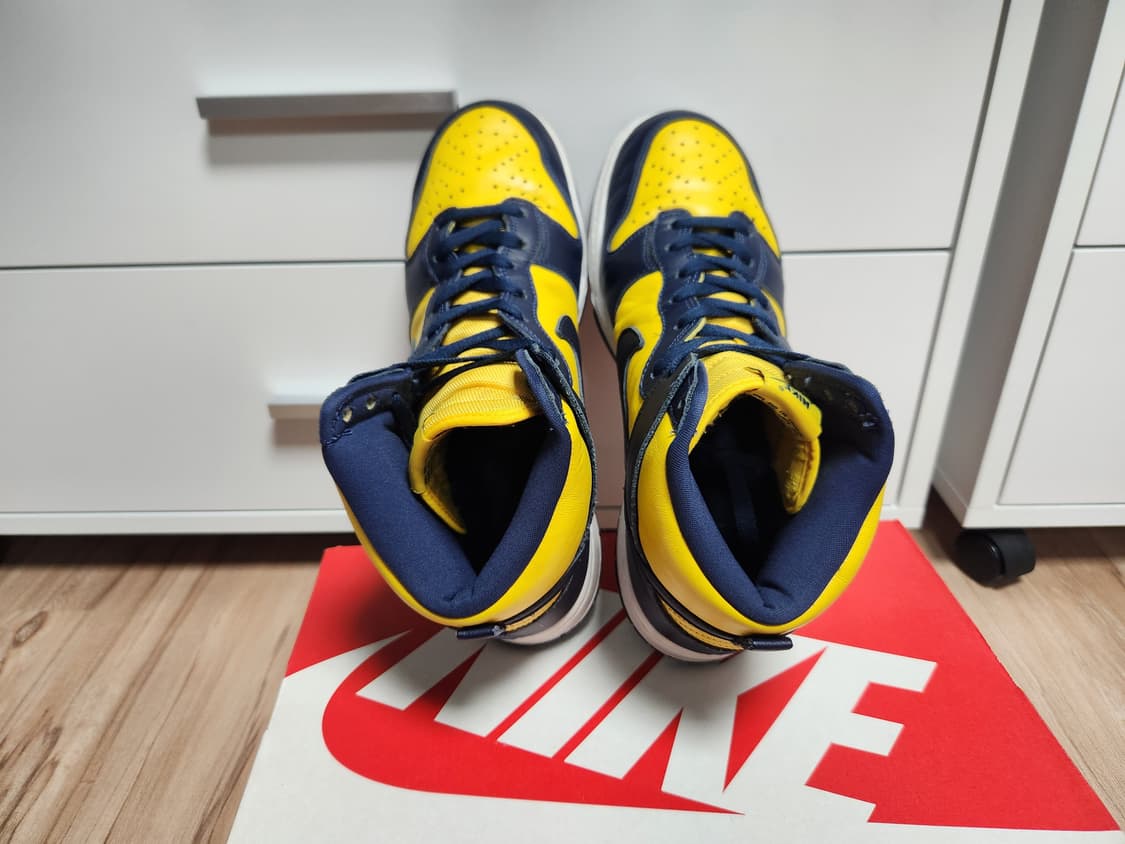 나이키(Nike) 덩크 하이 SP 메이즈 & 블루 285사이즈 상품이미지6