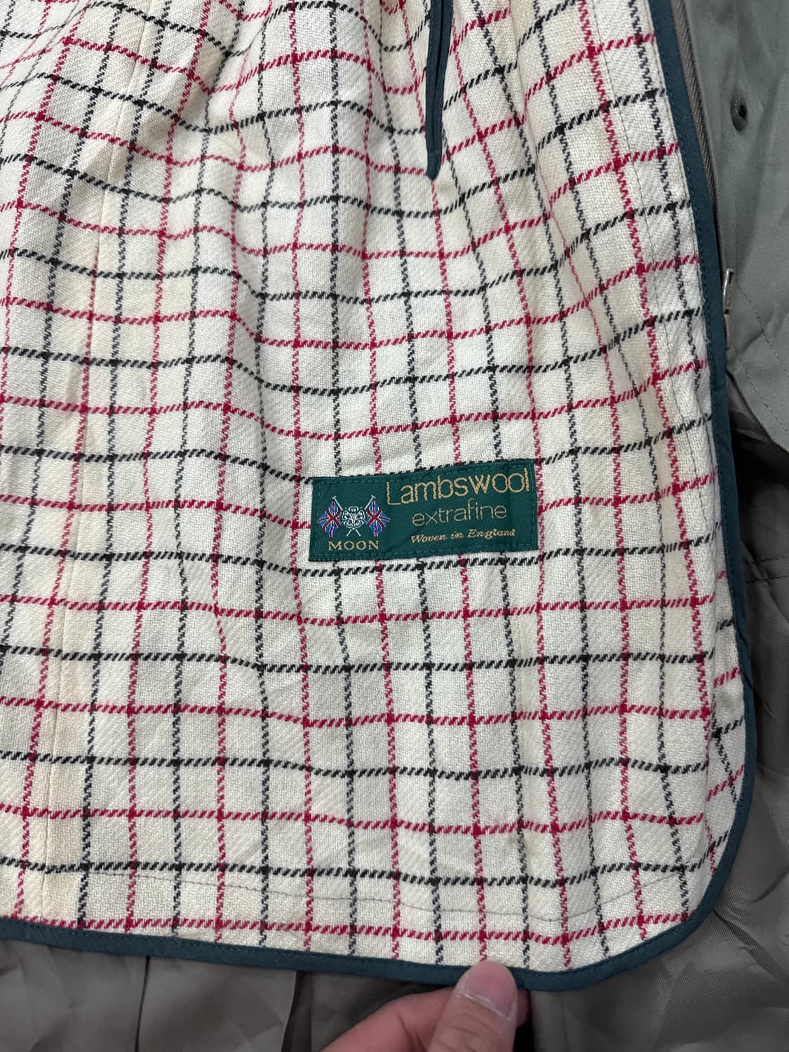 제이프레스 램스울 라이너 트렌치 코트 LL 상품이미지8