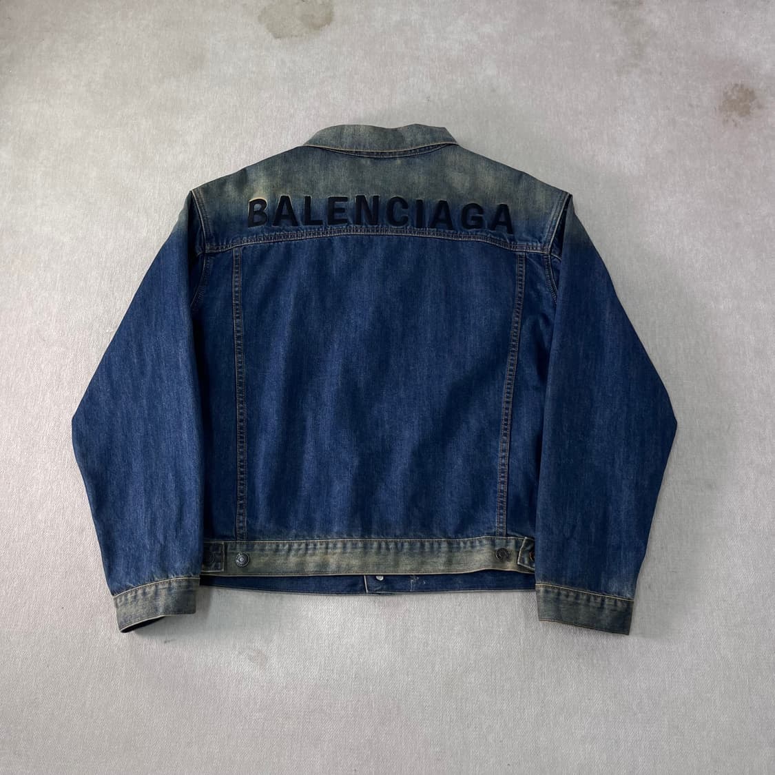 100 발렌시아가 2018 데님 자수 청자켓 상품이미지1