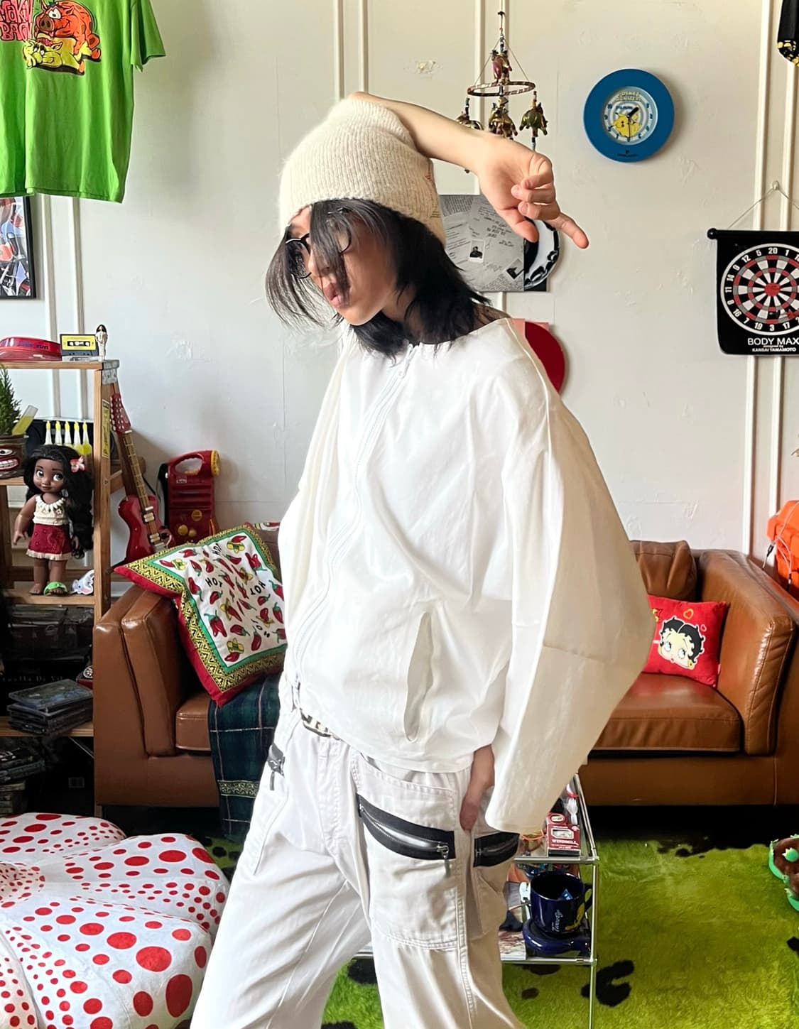 1990s TRUNK by HIROKO KOSHINO Dolman JK 상품이미지2