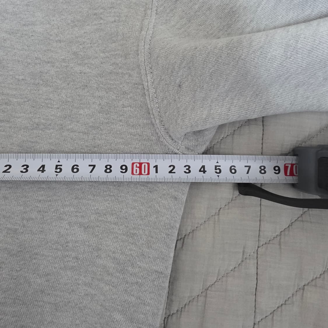 [XL]90s USA 러셀 애슬레틱 후드집업 라이트그레이 ver. 로고 상품이미지8