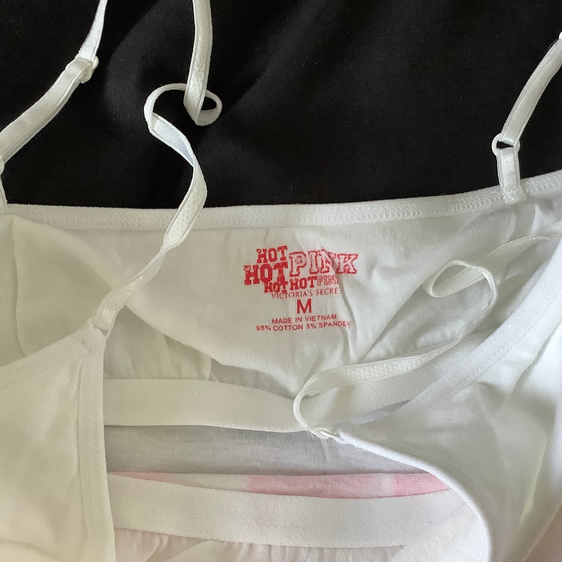 빅토리아시크릿 핑크 레터링 탱크탑 나시 상품이미지4