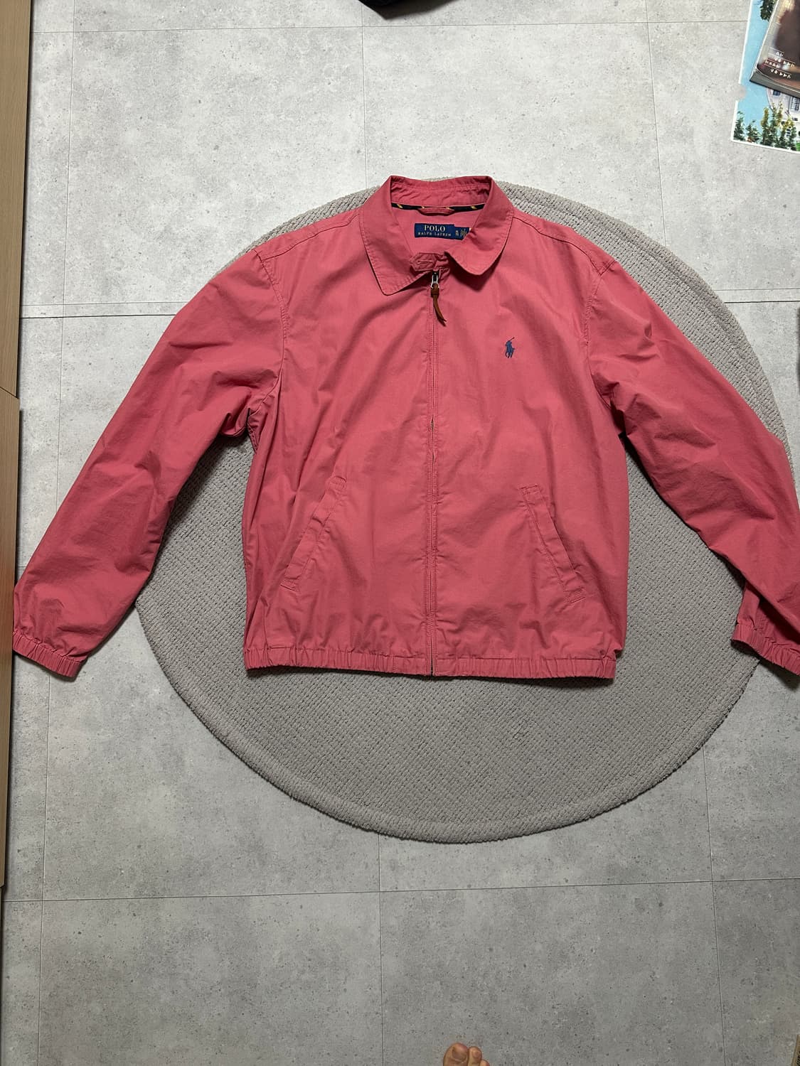 폴로 핑크 블루종 XL 상품이미지1