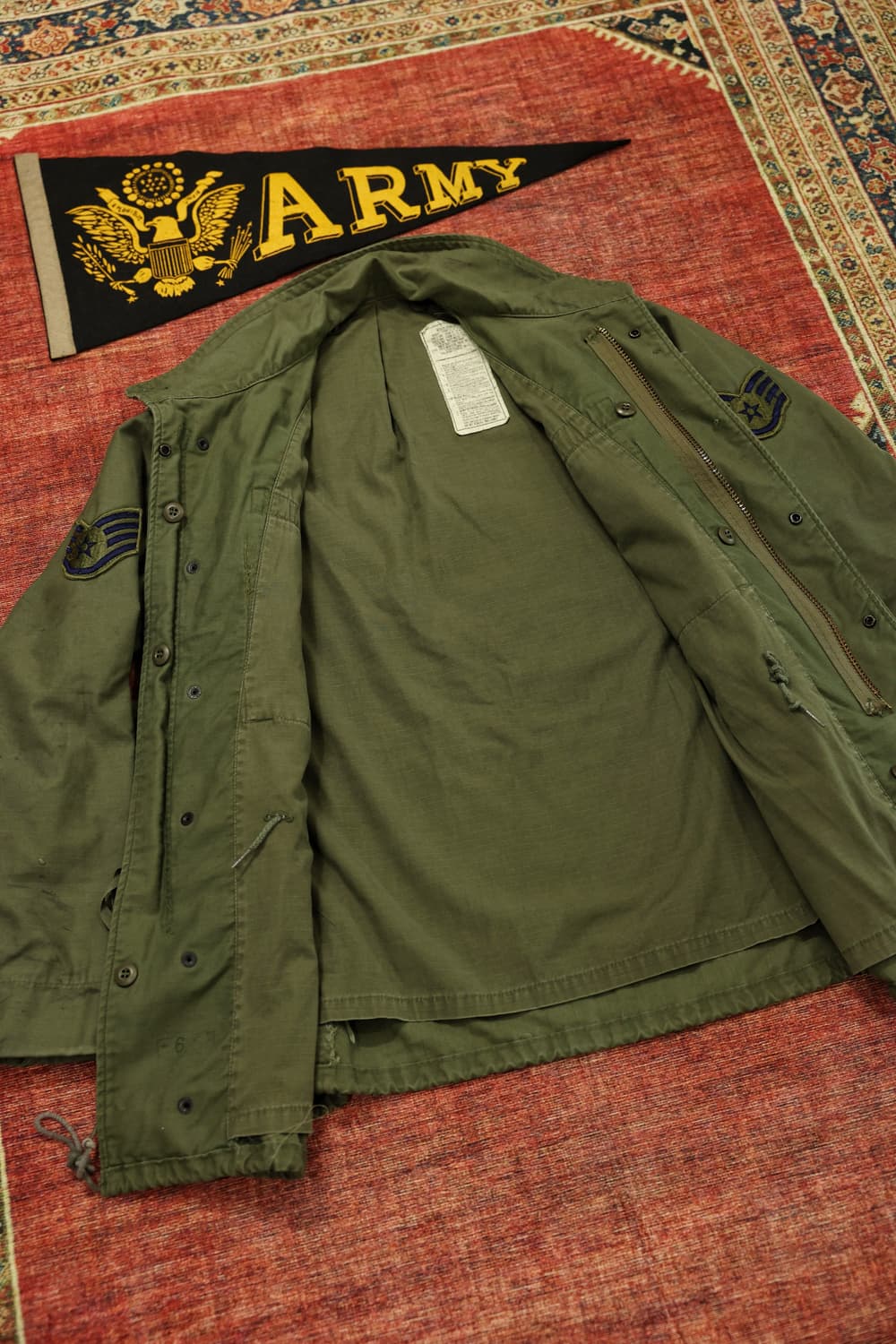80s 오리지널 m65 필드자켓 판매 상품이미지6