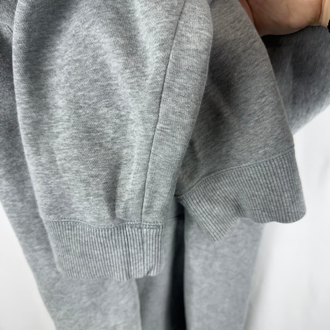 L) 언더아머 트레이닝 기모 후드 티 그레이 상품이미지5