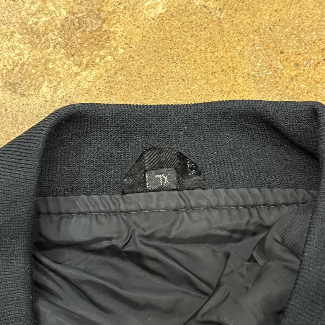 [정품/XL] 블랙 용 자수 필 스카쟌 자켓 b15 상품이미지5