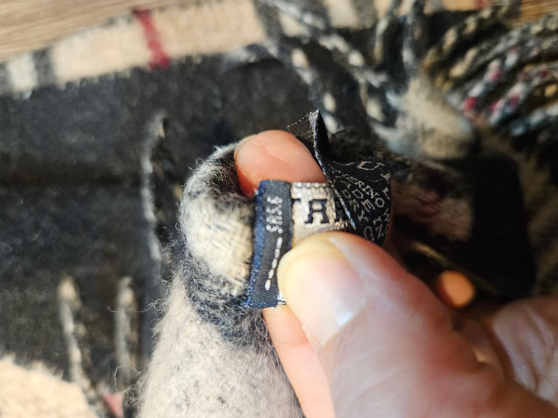 버버리 머플러 양면 상품이미지5