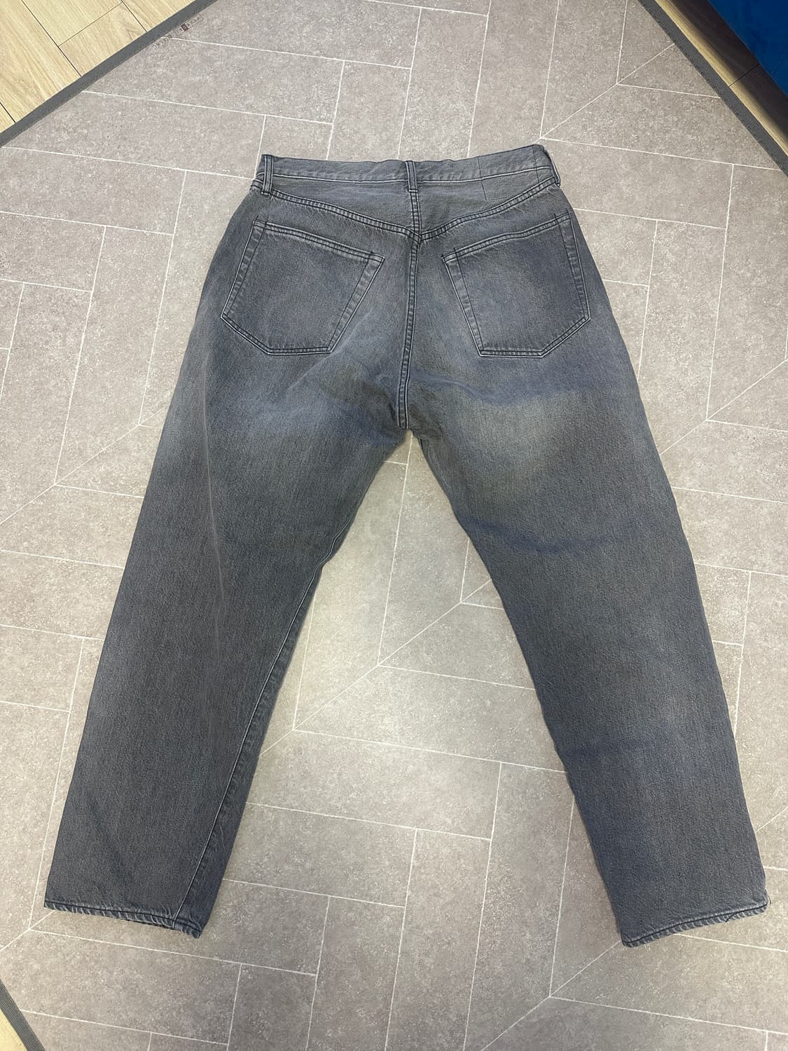 캡틴선샤인 5P 지퍼 프론트 데님 black vintage wash 32 상품이미지2