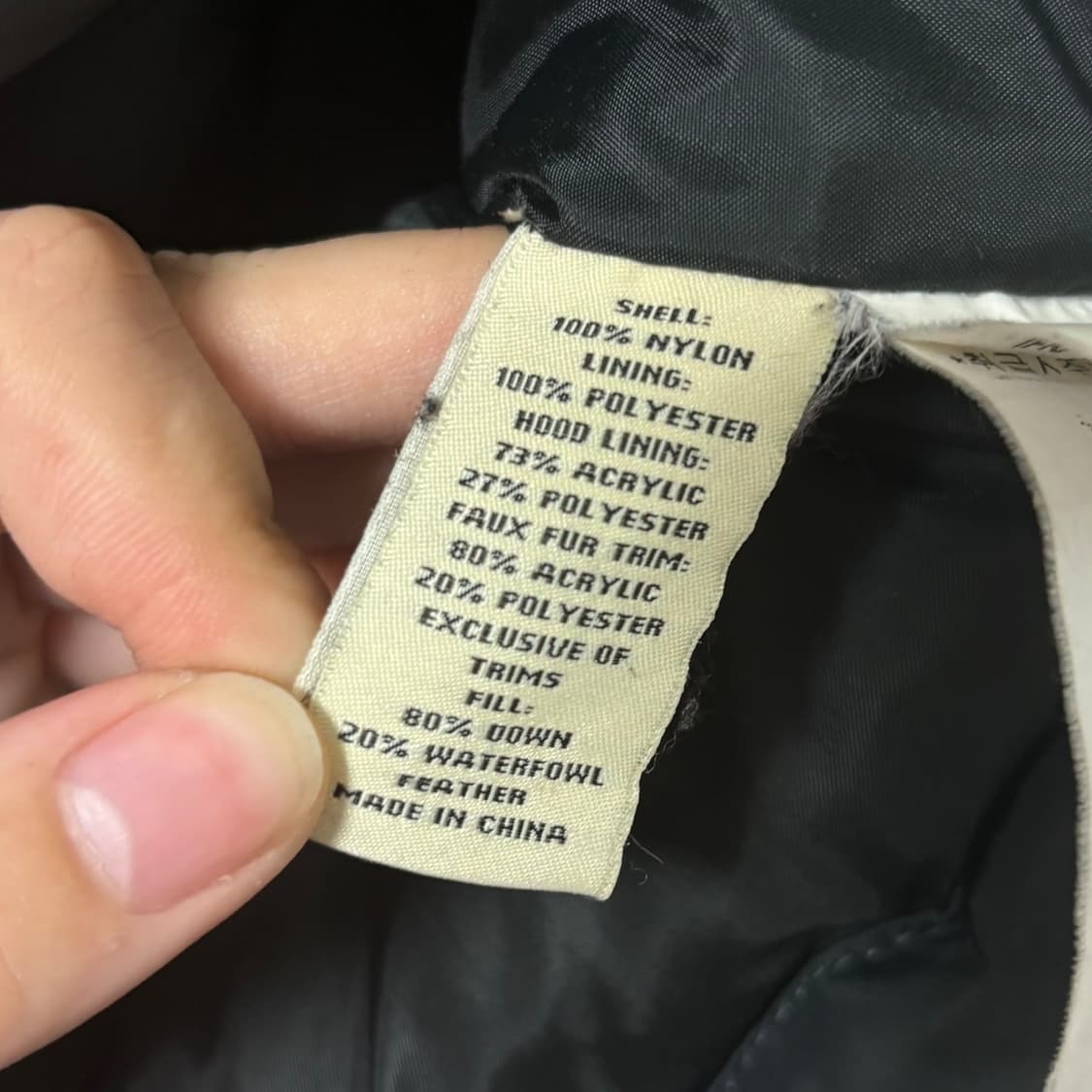 3705 폴로 진스 거위털 후드 덕다운 패딩 상품이미지5