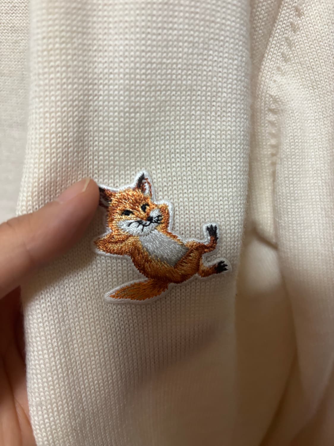 메종키츠네 가디건 m 상품이미지2