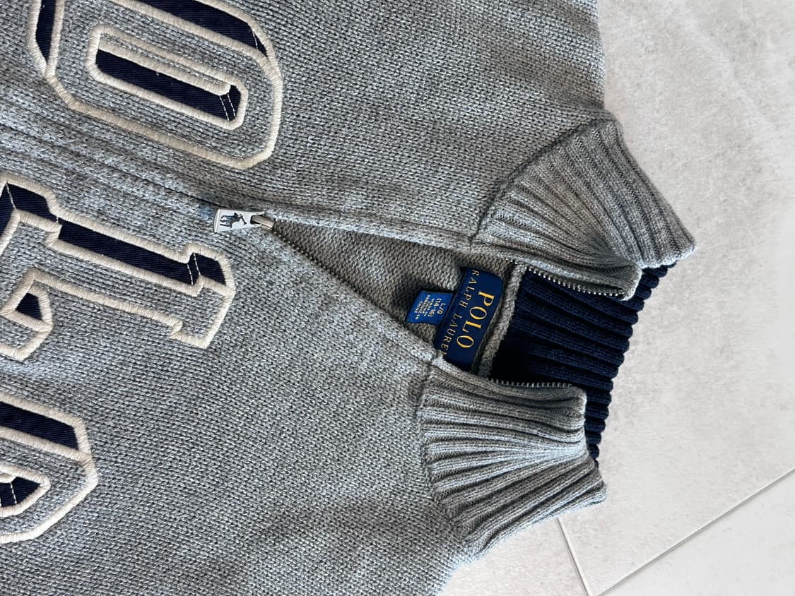 Polo 니트집업 상품이미지4