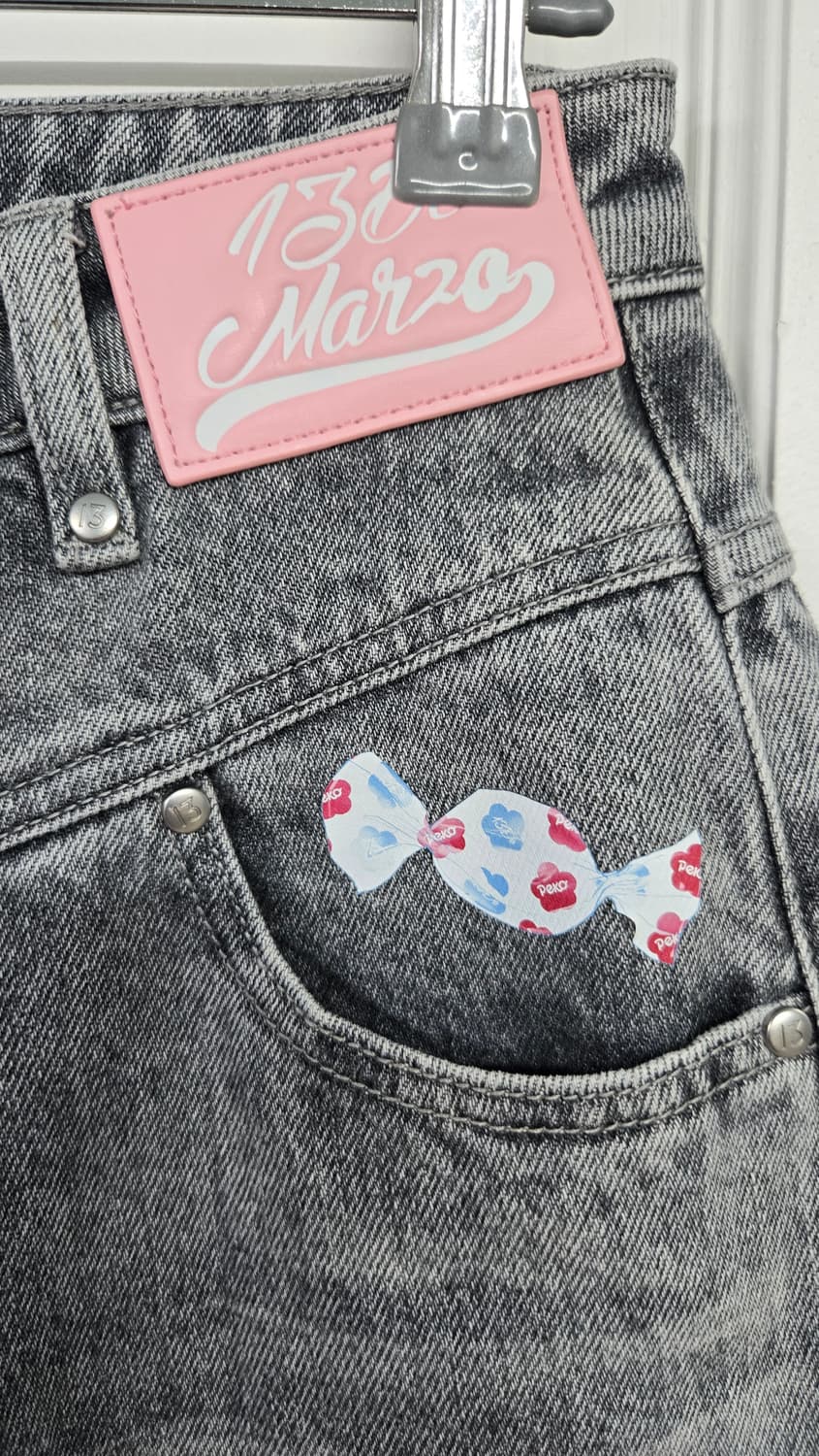 새상품)13DE MARZO 베어 데님팬츠 상품이미지5