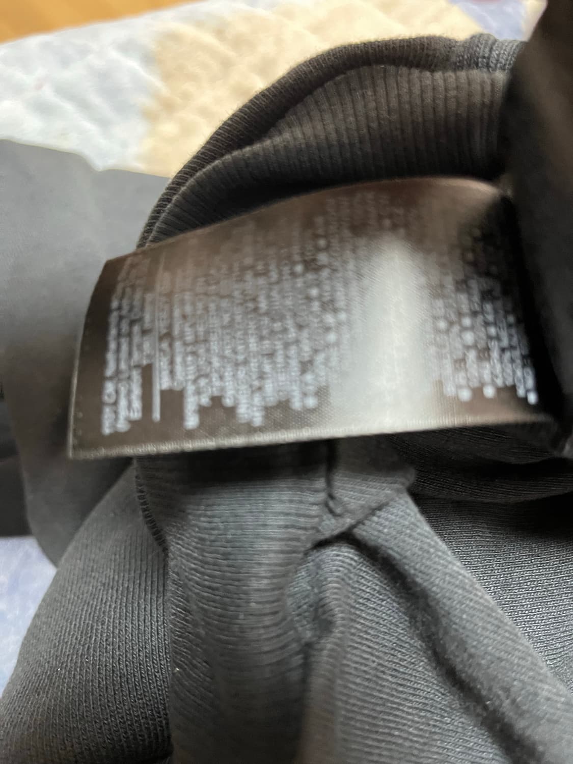 [L택포] 이지 갭 엔지니어드 바이 발렌시아가 도브 후드 워시드 블랙 상품이미지10