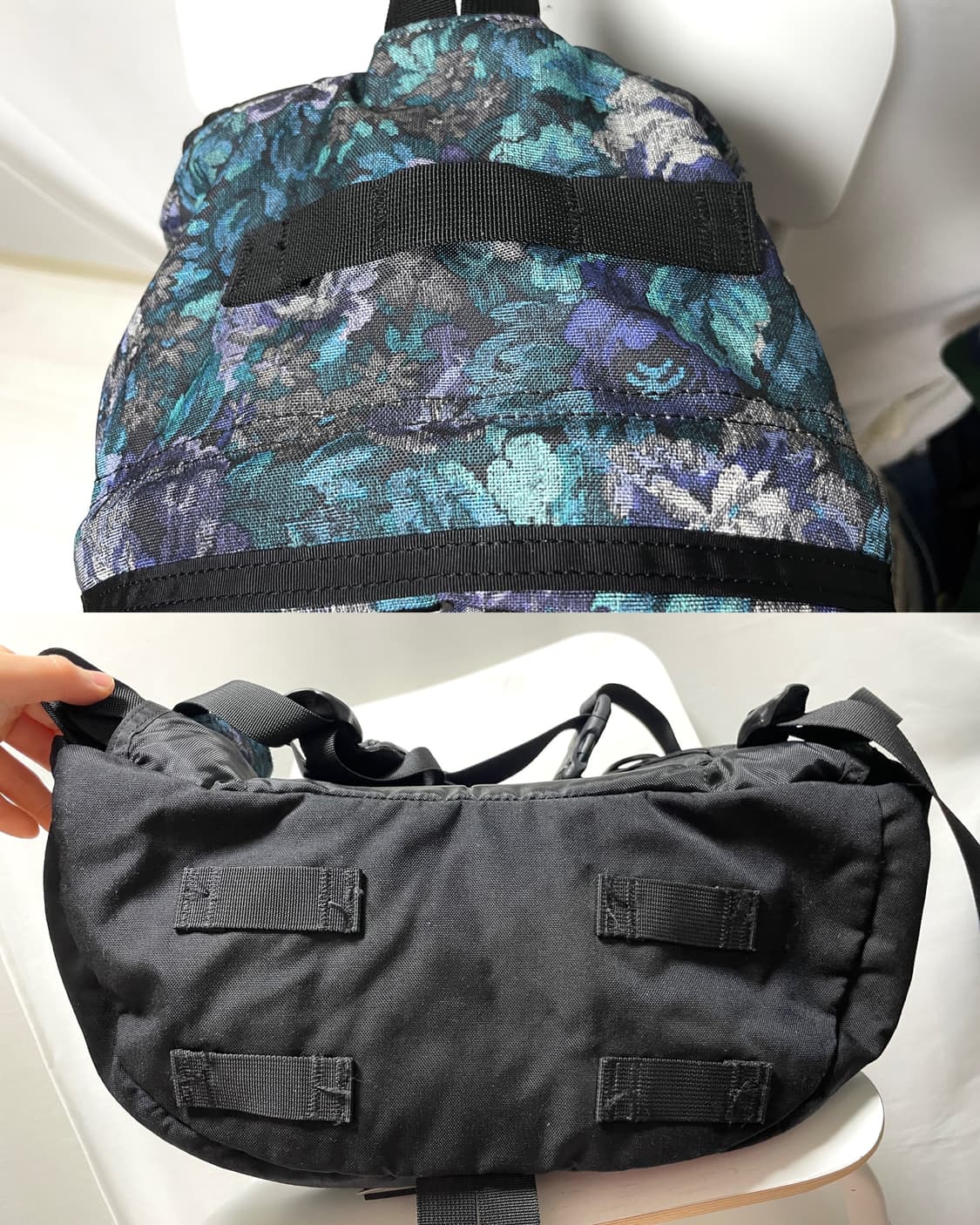 (구로고) 그레고리 데이팩 플라워 타페스트리 백팩 배낭 26L _ 블루 상품이미지7