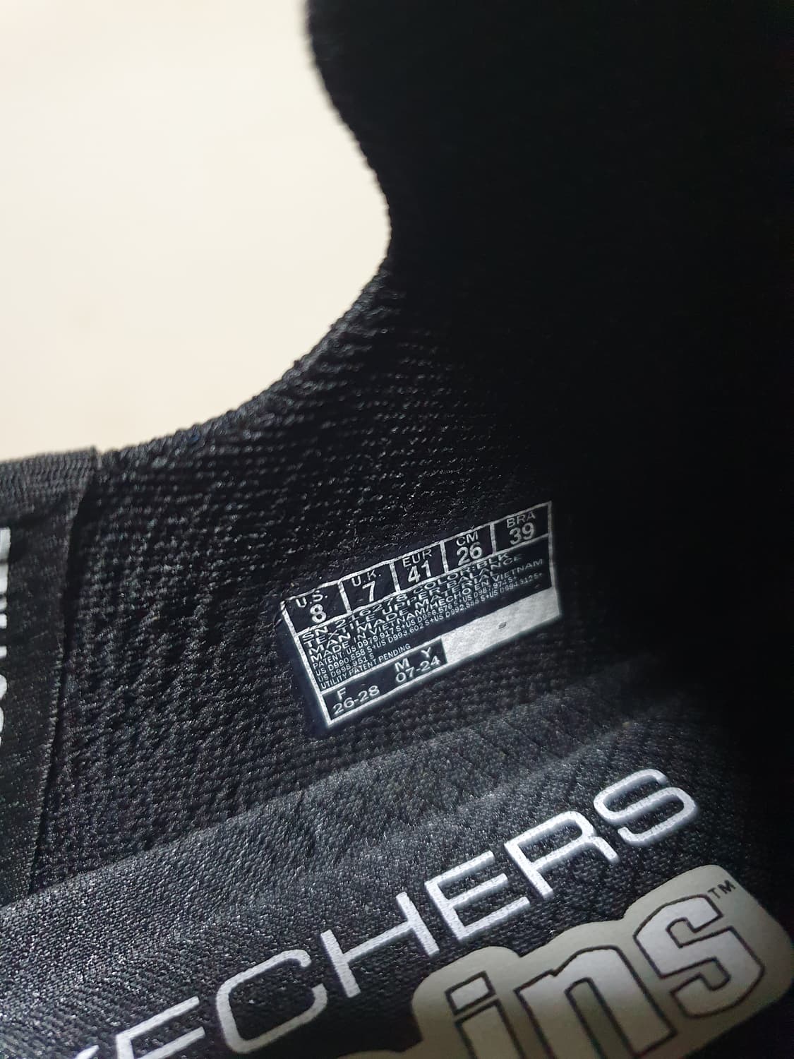 스케쳐스 고워크 블랙 슬립온 운동화 260 상품이미지8