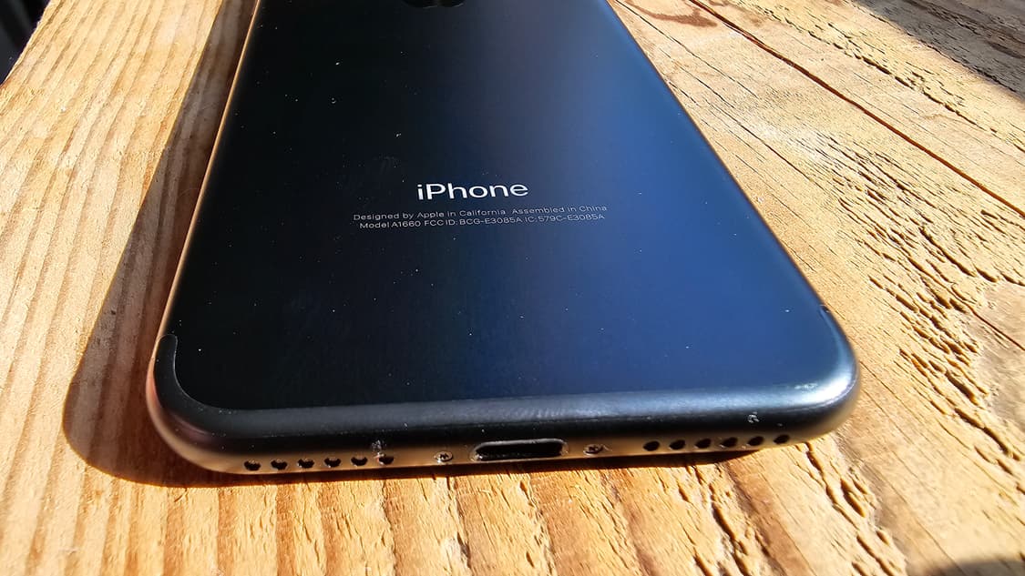 [순정정품] 아이폰7 128GB 무음카메라 배터리정품 제트블랙 S급 상품이미지5