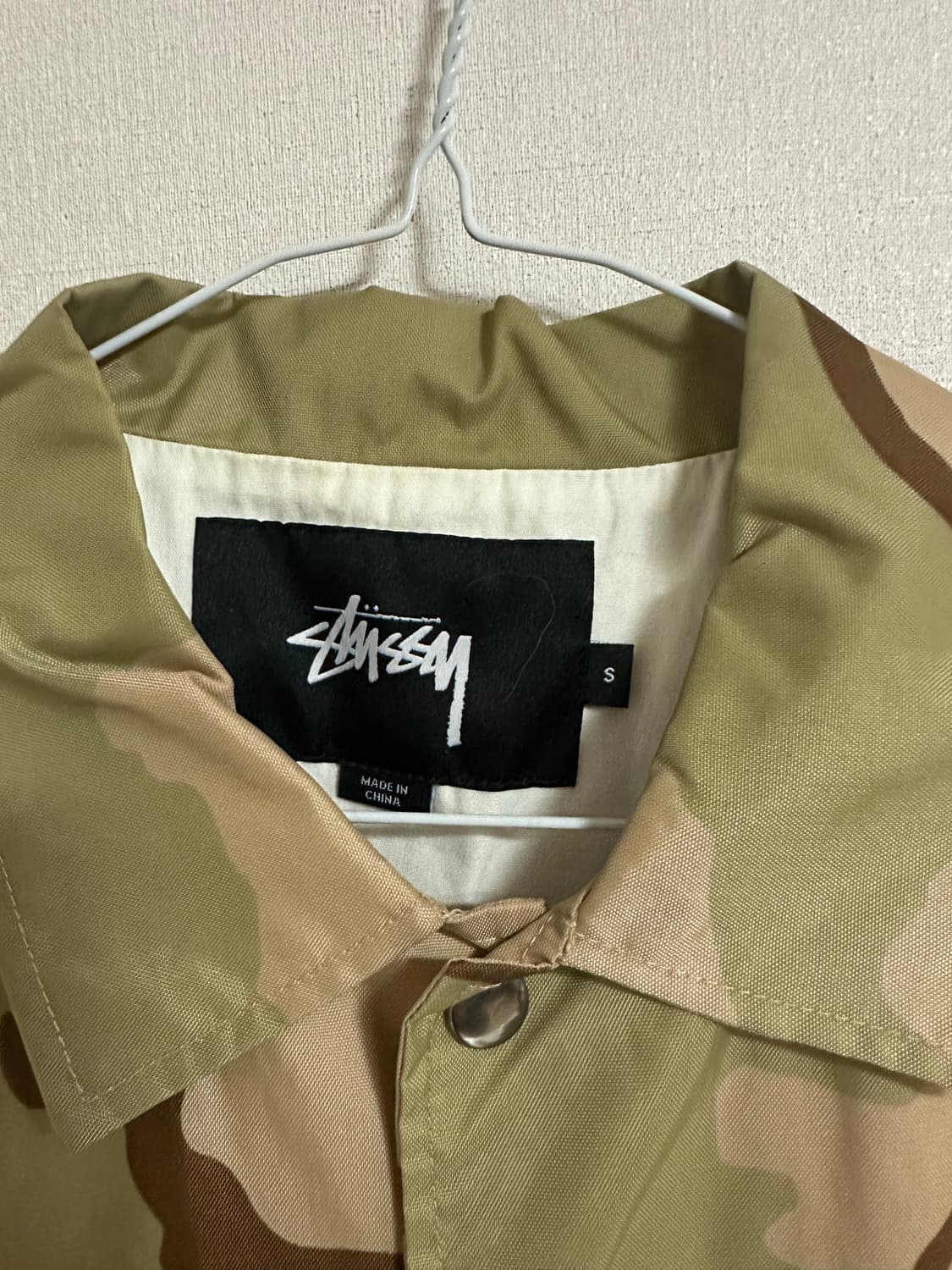 스투시 뉴욕매장 한정 밀리터리 코치 자켓 S 상품이미지2