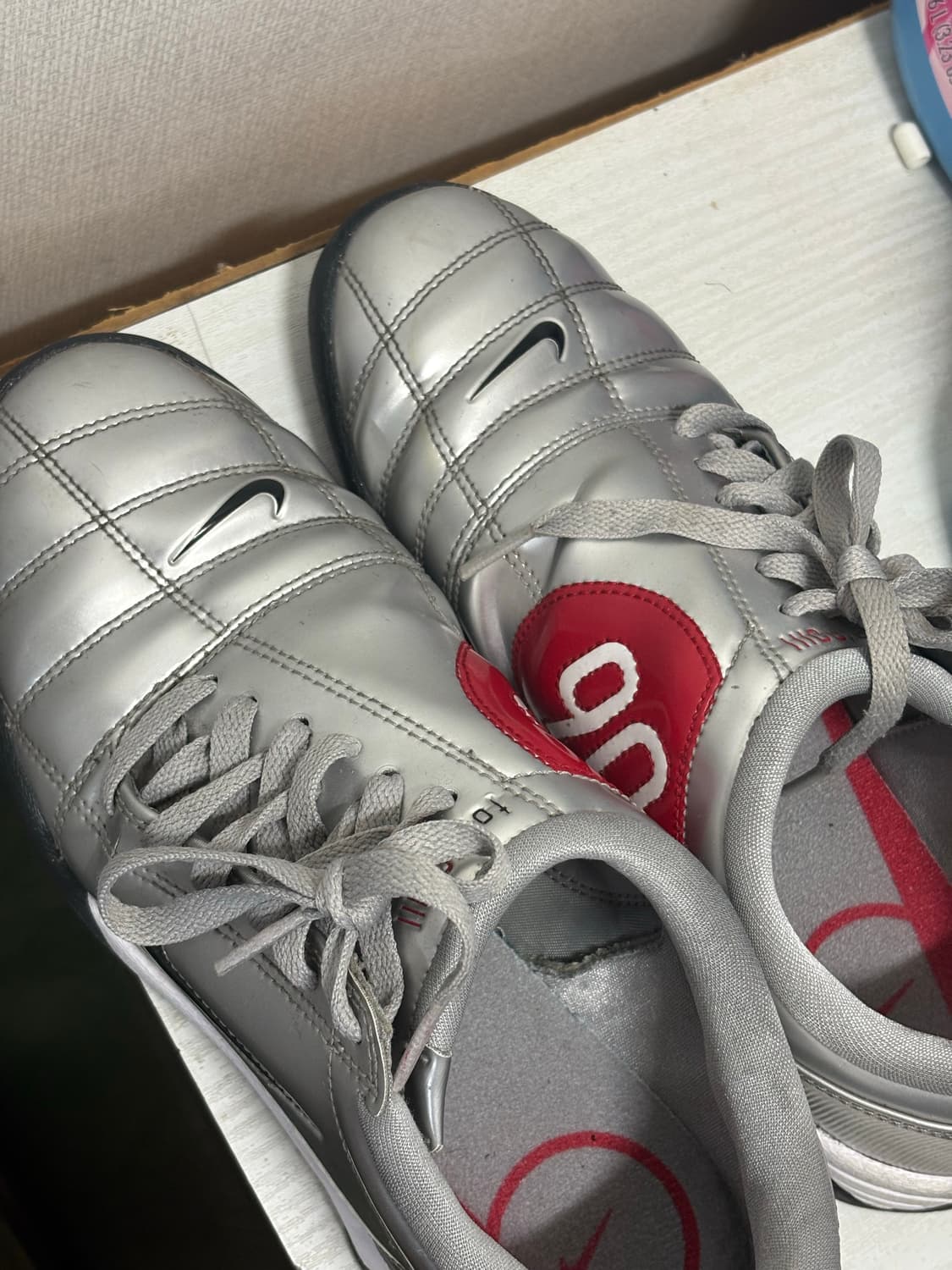 나이키 토탈 90 3 SP 메탈릭 실버 앤 블랙 245 상품이미지3