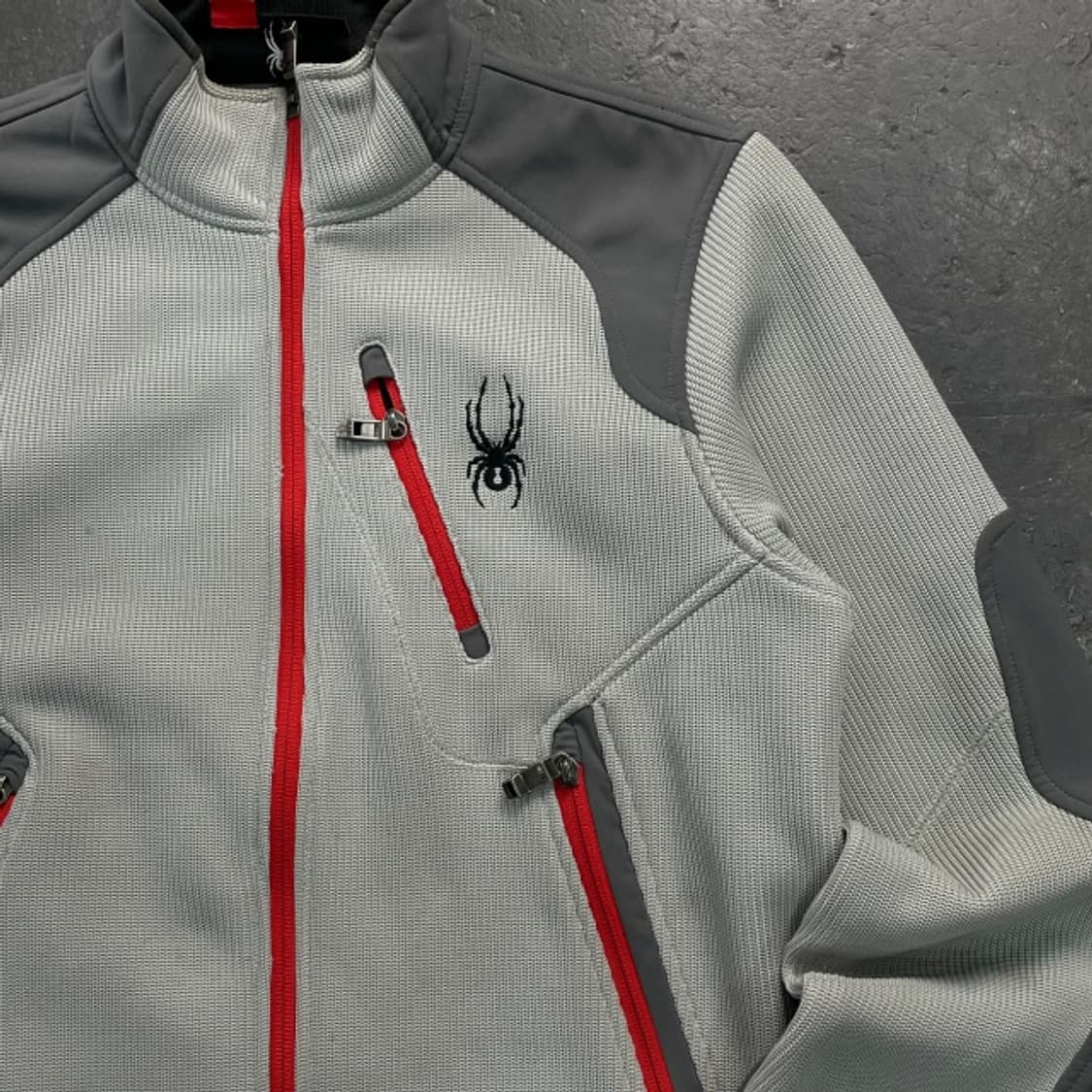 95 스파이더 코어 스웨터 집업  상품이미지2