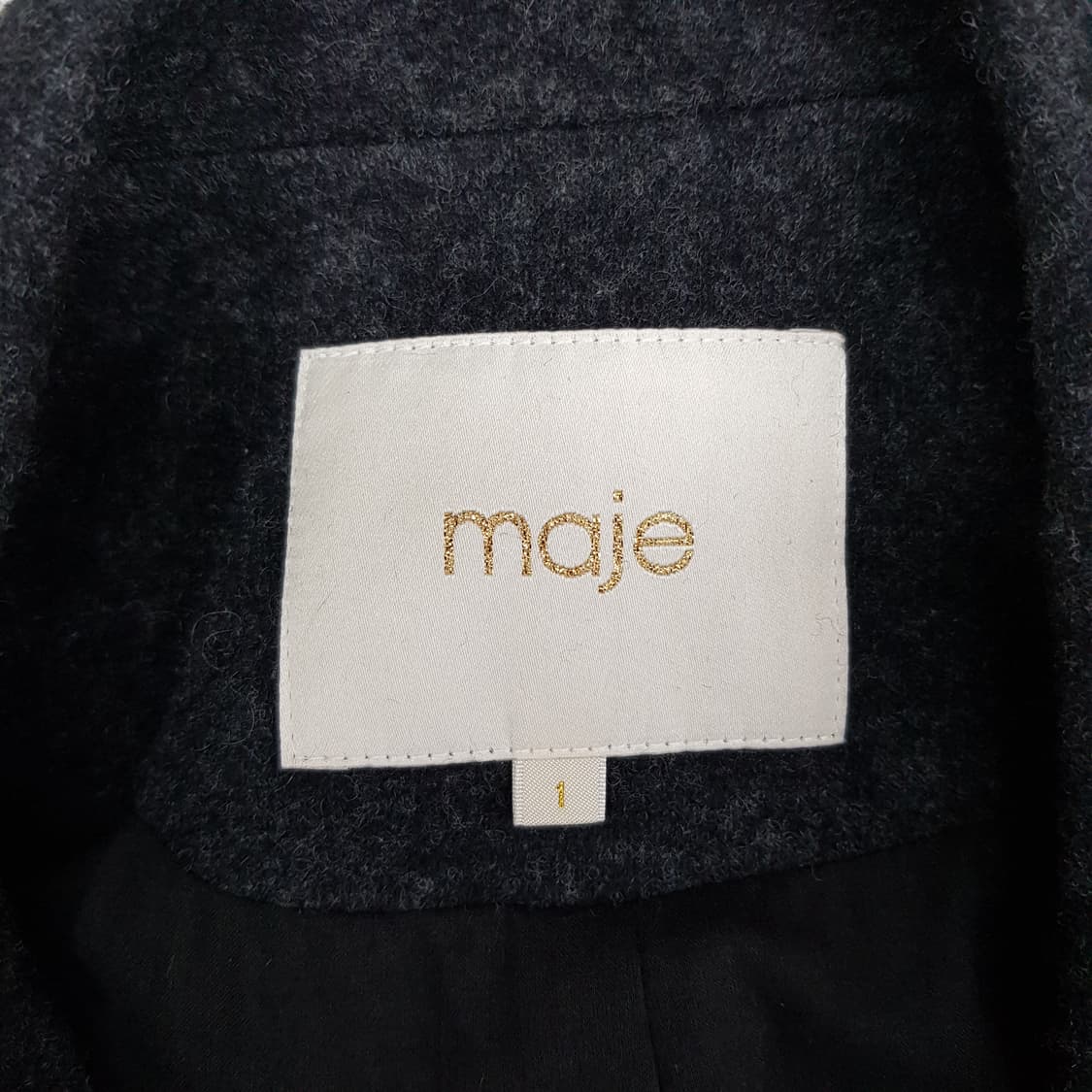 마쥬 Maje 더블브레스티드 테일러드 자켓 1사이즈 상품이미지7