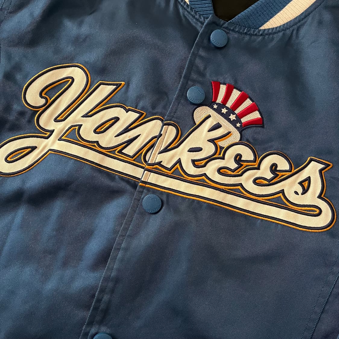 MLB 뉴욕 양키스 빅로고 바시티 베이스볼 스타디움 자켓 상품이미지5