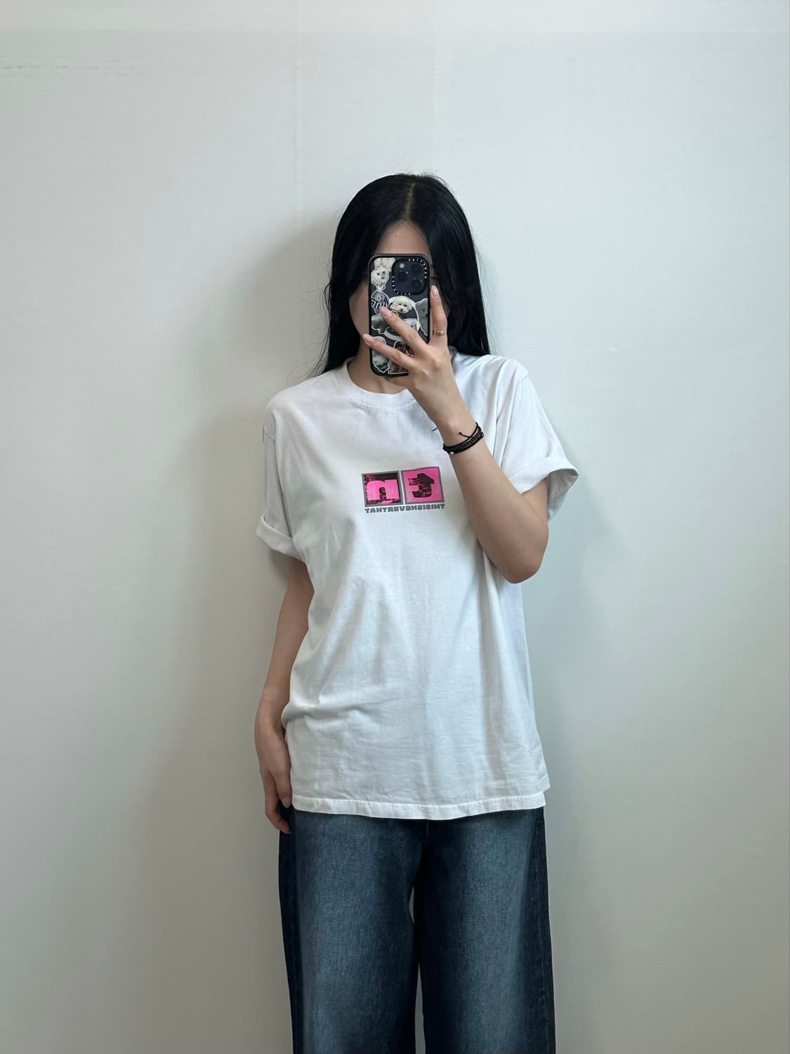 디스이즈네버댓 화이트 반팔 티셔츠 상품이미지2