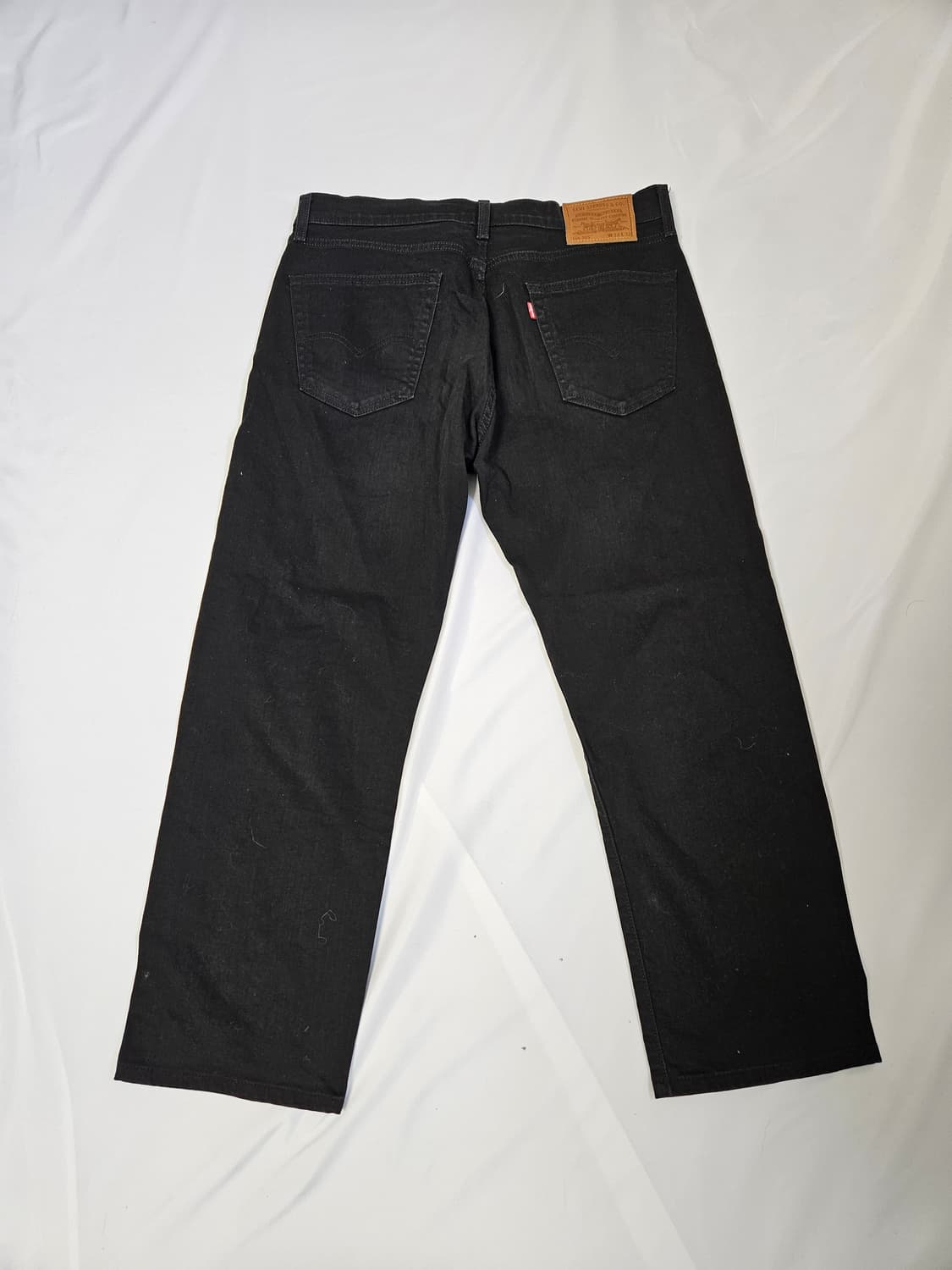 리바이스 505 워크웨어 데님팬츠 블랙 흑청바지 빈티지 34 프리미엄진 상품이미지1