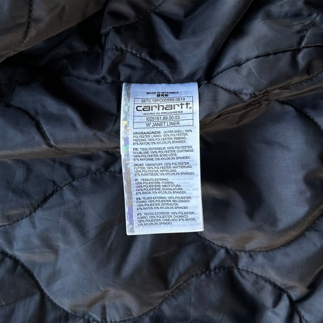 [M]칼하트 WIP 우먼 자넷 라이너 후리스 자켓 상품이미지10