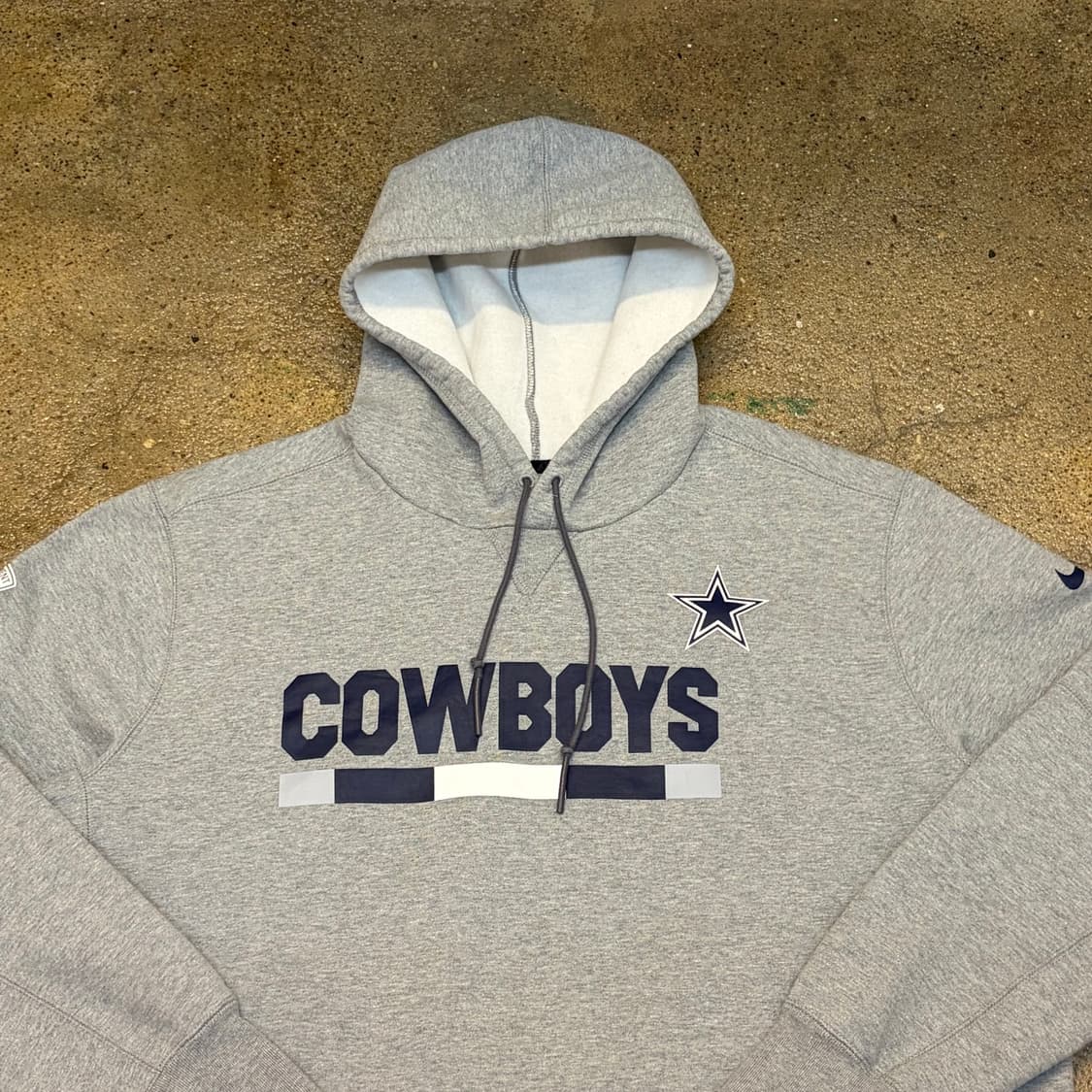 새상품급 USA 미국 빈티지 나이키 NFL 달라스카우보이  후드티 상품이미지3