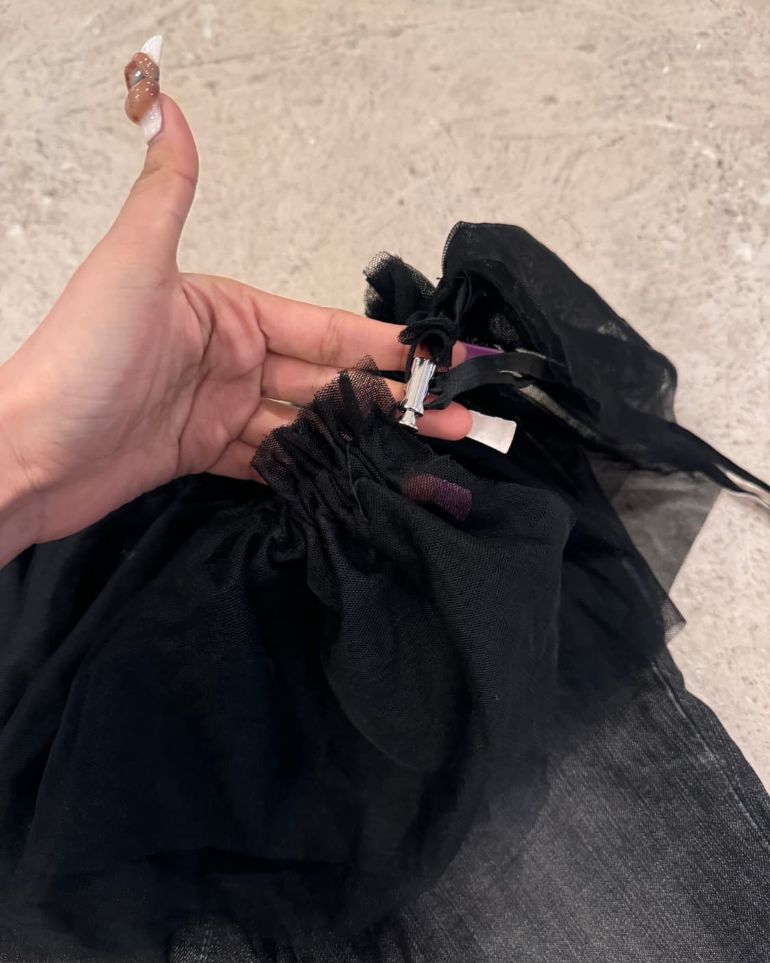 레이어드 샤스커트 상품이미지3