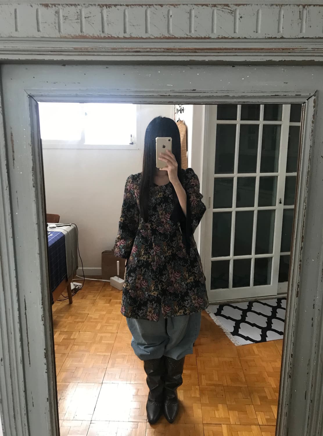 vintage pattern jacket 상품이미지2