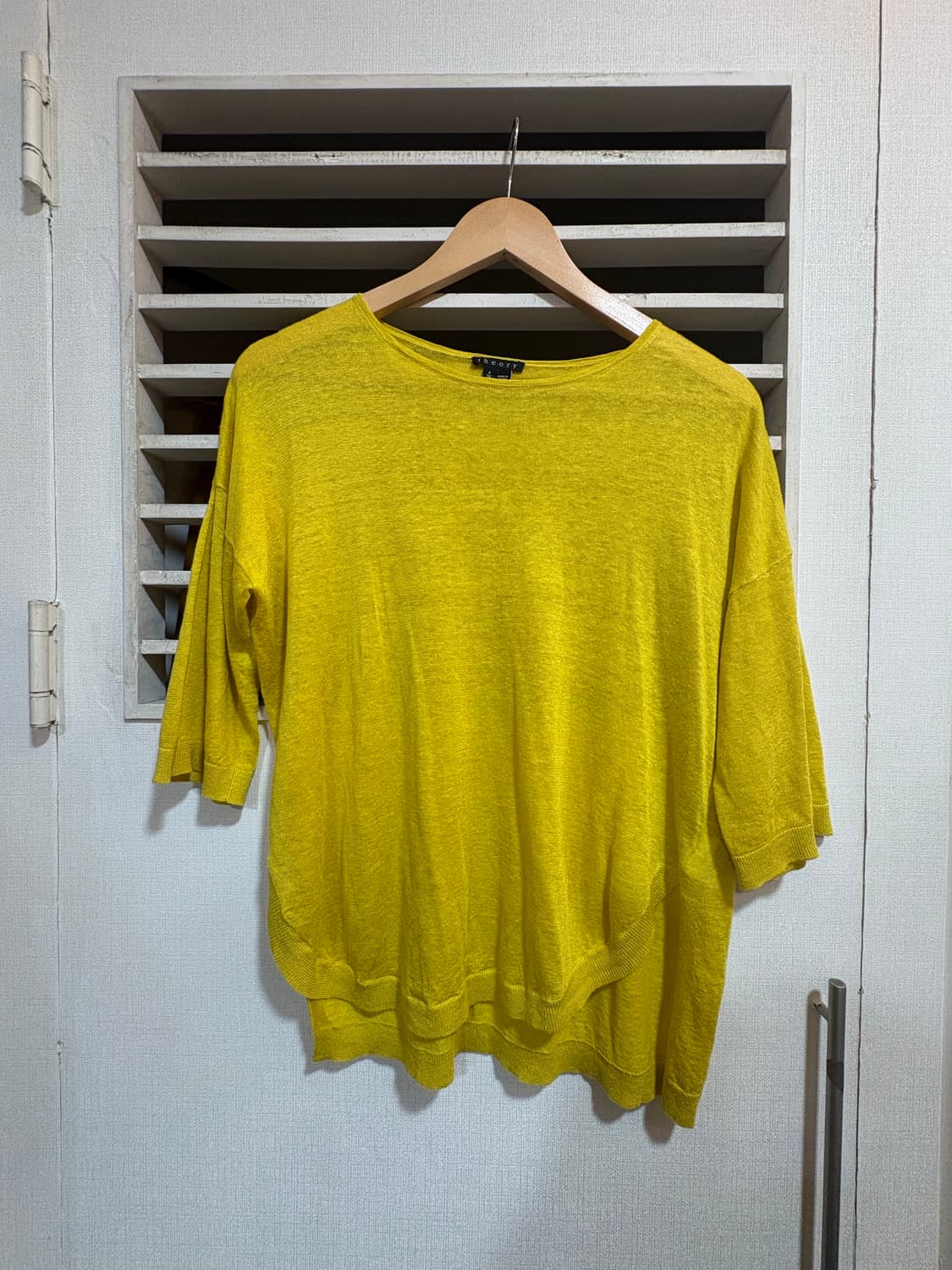 띠어리머스타드마혼방티셔츠 상품이미지1