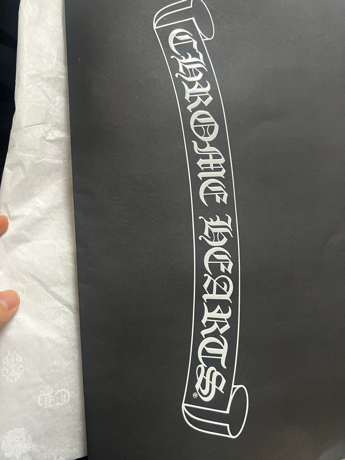 크롬하츠 홀스슈 블랙 후드 홍콩 새상품 상품이미지8