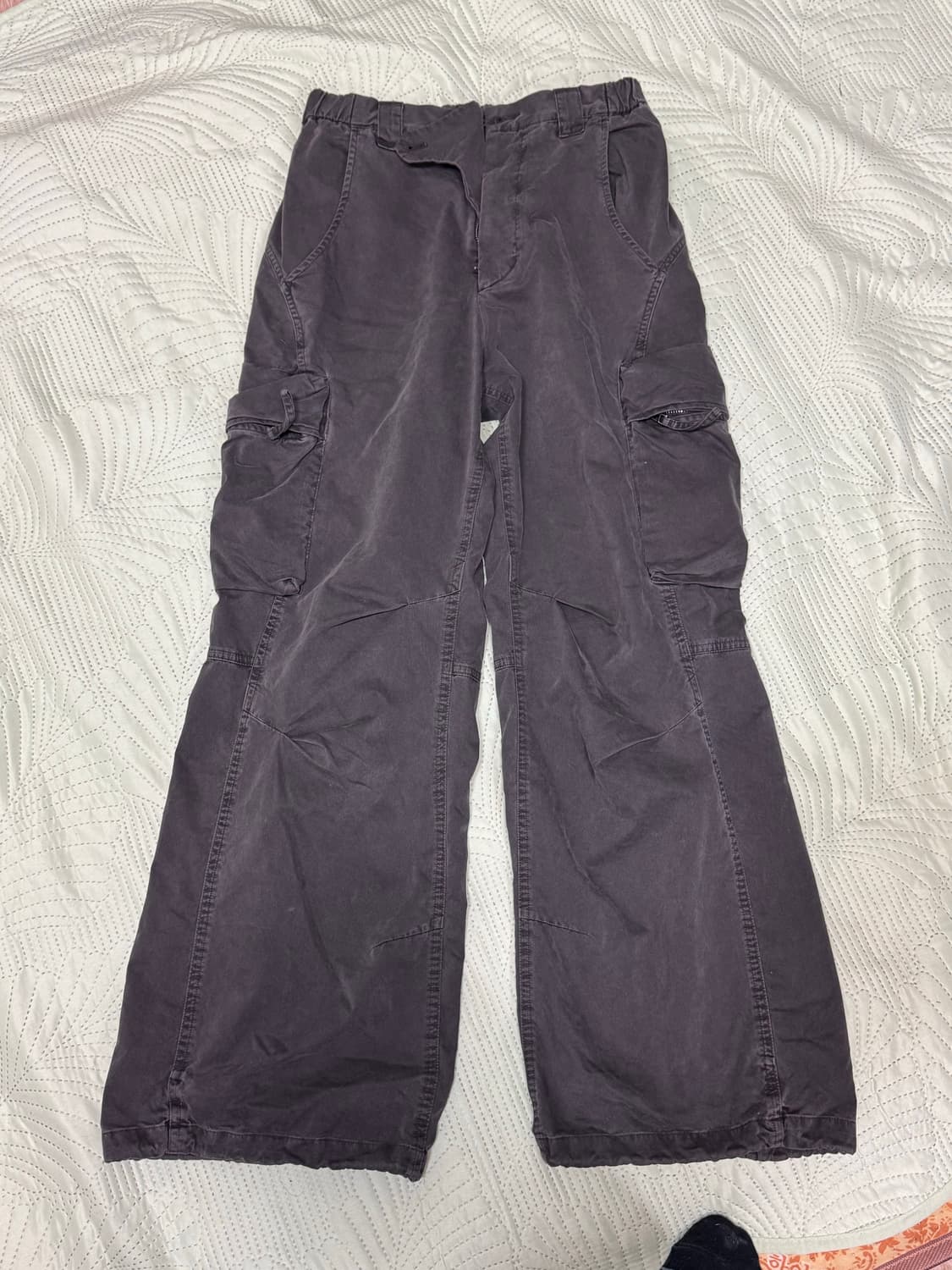 999휴머니티 어드벤처 다이드 카고팬츠 스톤그레이 상품이미지1