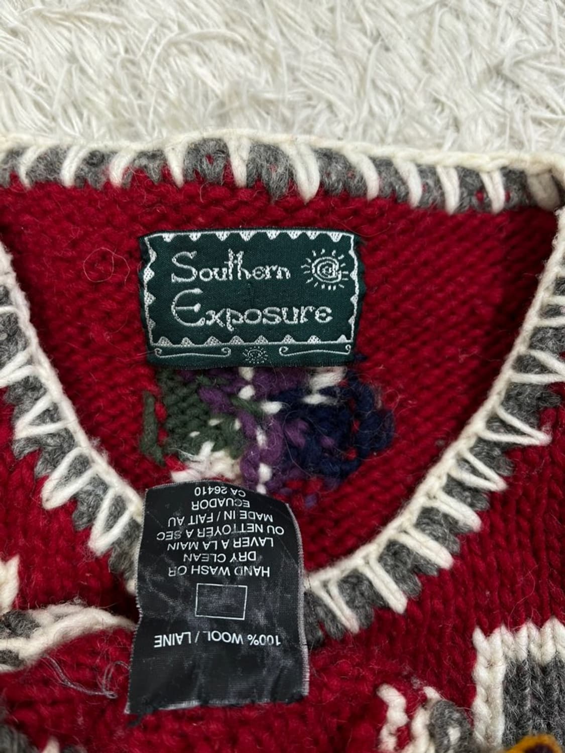 빈티지 패턴 가디건/#2897 상품이미지4